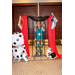 A women holding on to the bars of the Monopoly jail photo booth.