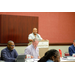 President Anthony Goodson, Jr. standing at a podium speaking to a room of individuals.